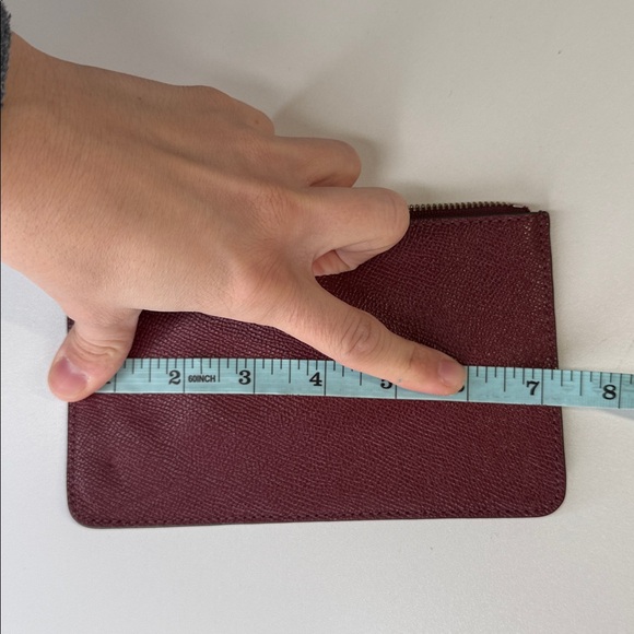 Coach star glitter wristlet wallet F33702 gold red - Picture 8 of 9